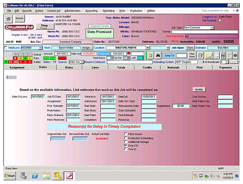 Work Schedulling